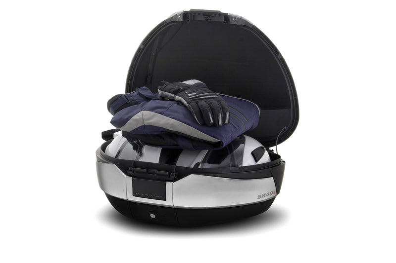 SHAD SH48 NT Top Case + Backrest Titanium