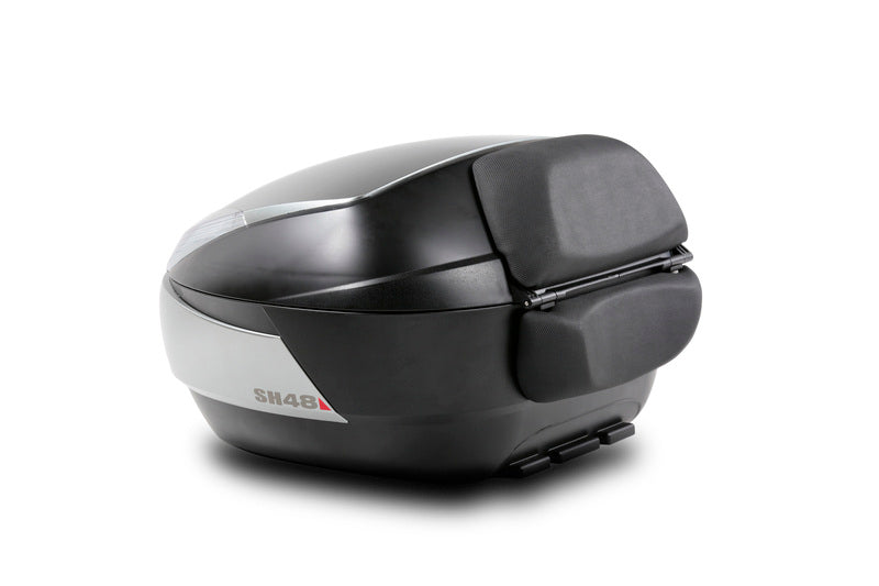 SHAD SH48 NT Top Case + Backrest Titanium