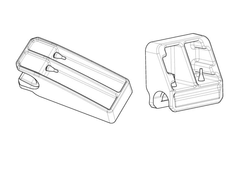 SHAD TR36/TR47 Rubber End Grip