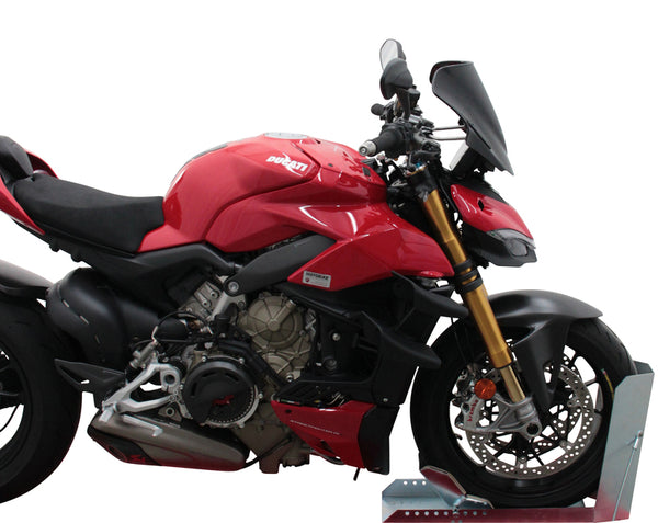MRA Racing Windschutzscheibe „NRN“ schwarz Ducati Streetfighter V4/S