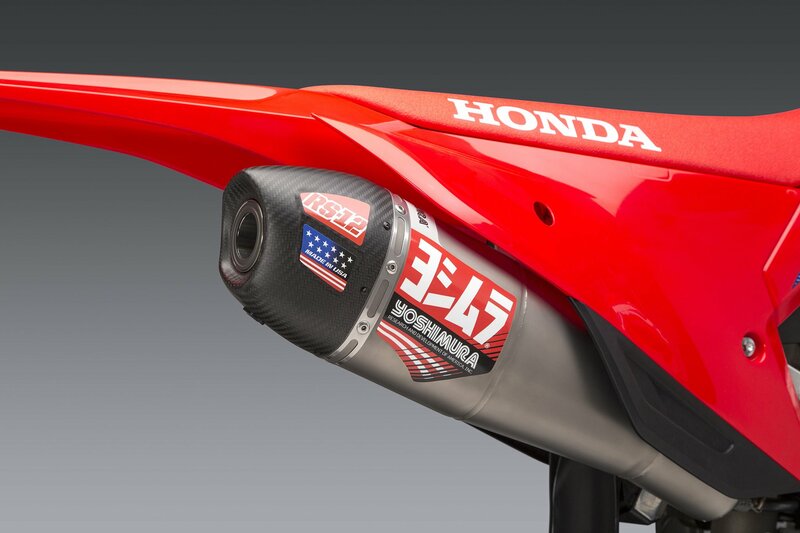 YOSHIMURA RS-12 Signature Series Full Exhaust System - Honda CRF 450R/RX - 1095840001