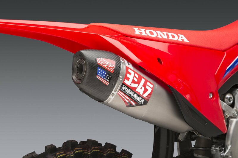 YOSHIMURA RS-12 Signature Series Full Exhaust System - Honda CRF 450R/RX - 1095841001