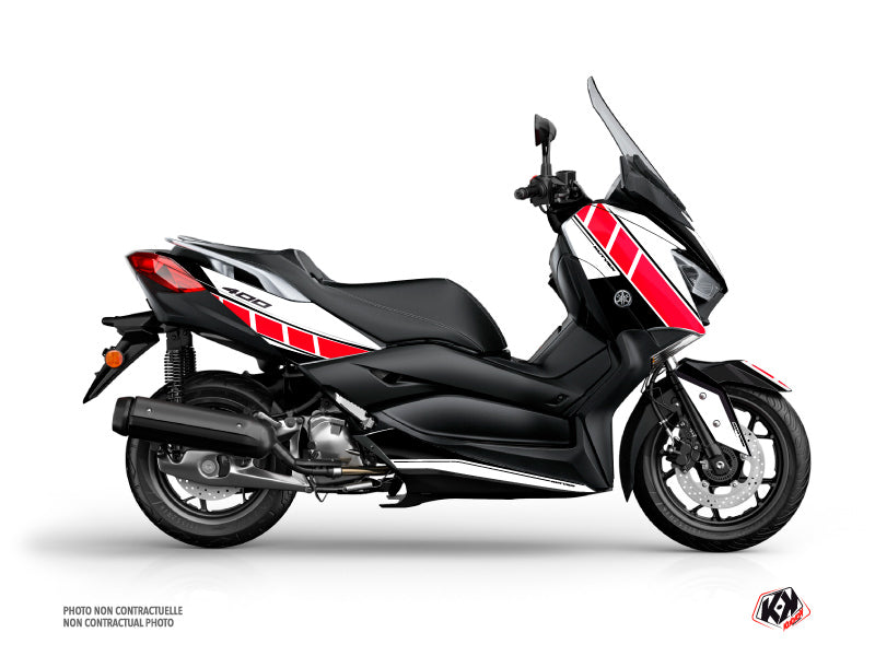 KUTVEK Vintage Graphic Kit Red Yamaha X-Max 400