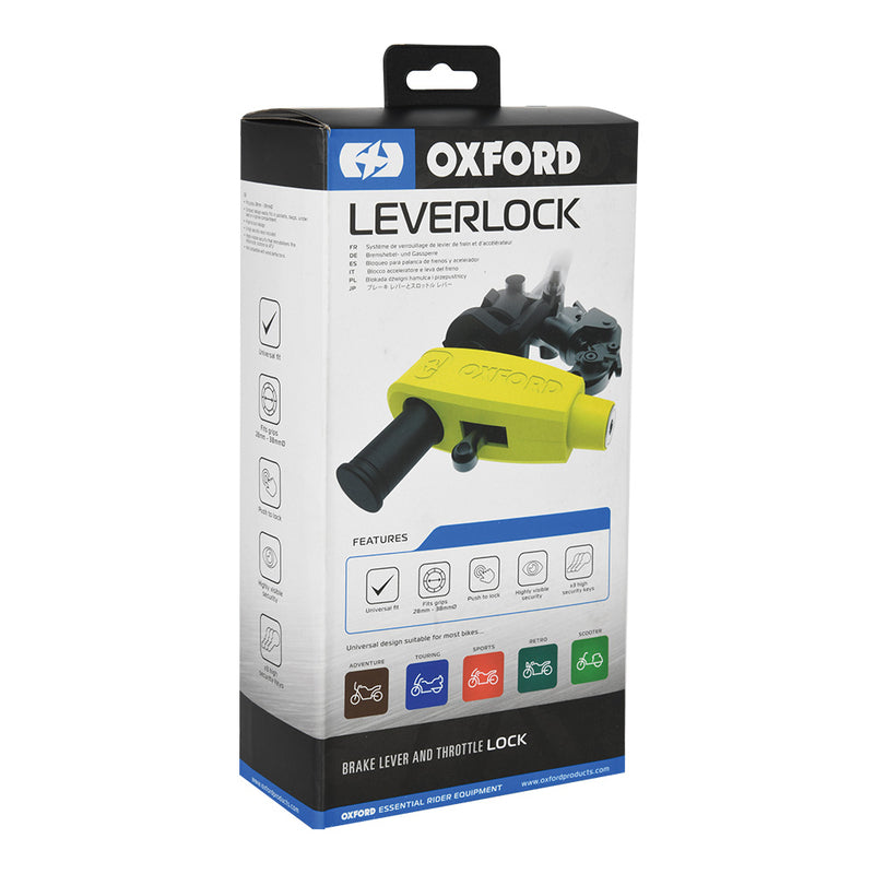 OXFORD Lever lock - Yellow