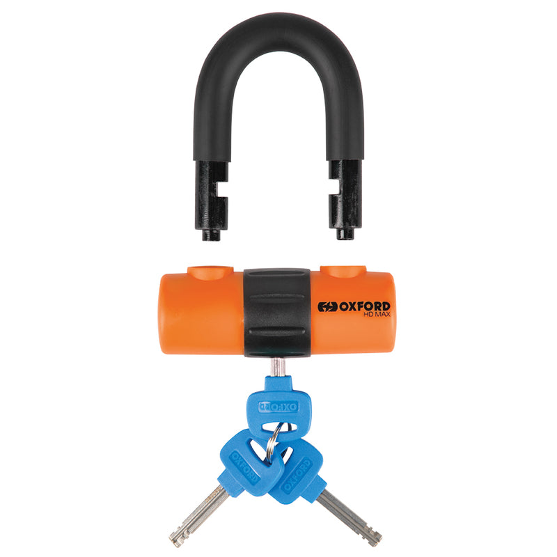 OXFORD HD MAX Disc Lock - Ø14mm Orange