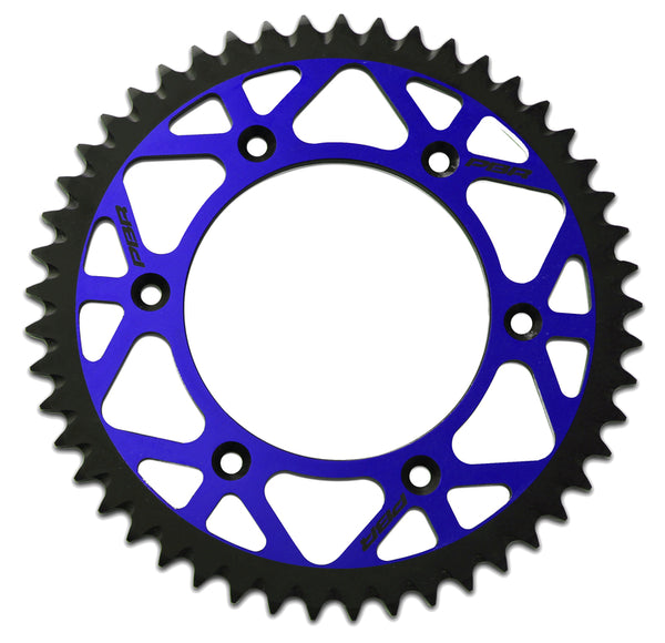 PBR Twin Color Aluminium Ultra-Light Self-Cleaning Hard Anodized Rear Sprocket 270 - 520 - 1096601003