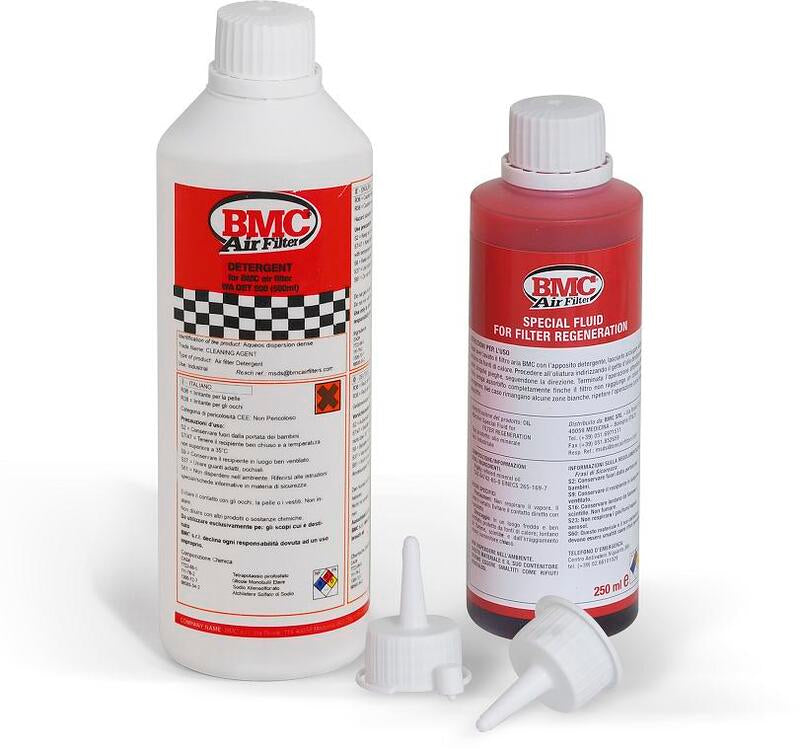 BMC Maintenance Kit Cleaner + Oil Bottle - 500ml + 250ml Bottle