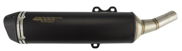TECNIGAS 4Scoot Evo Black Silencer - SYM GTS 300i Evo