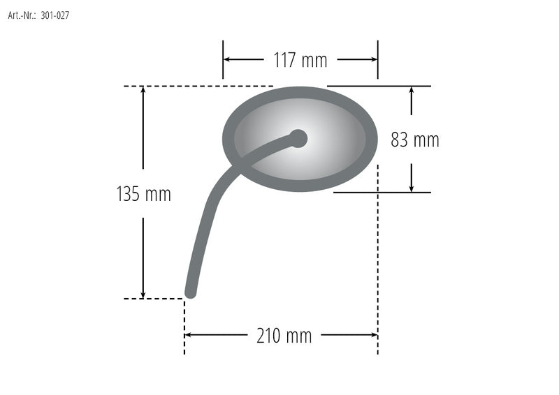HIGHSIDER Victory Fairing Mirror