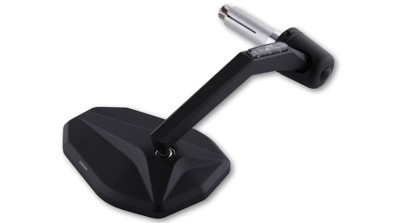 HIGHSIDER Victory Blast Bar End Mirror with LED indicators