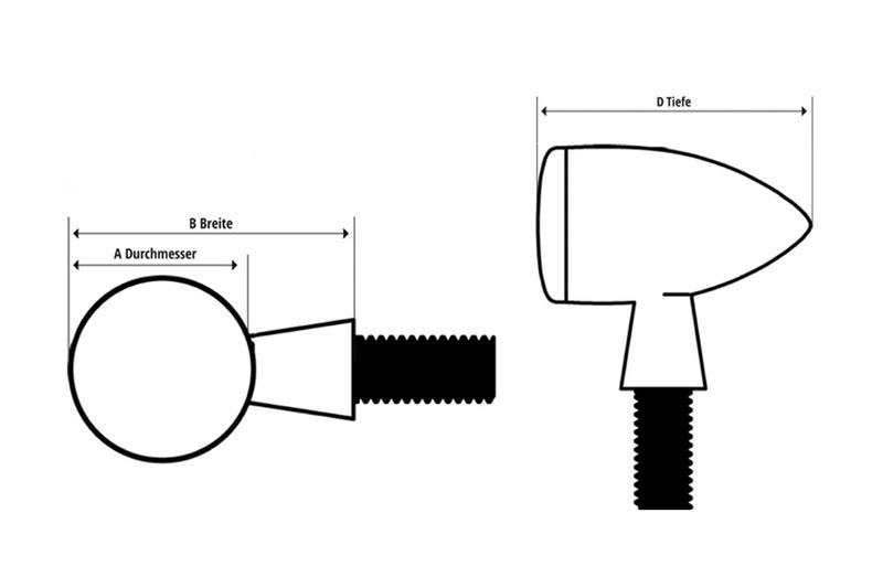 HIGHSIDER Apollo Classic LED Indicator - 1108577001