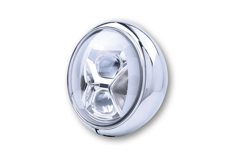 HIGHSIDER 7-Inch LED Head Light HD-Style Type8 With TFL, Bend Lighting - 1108627002