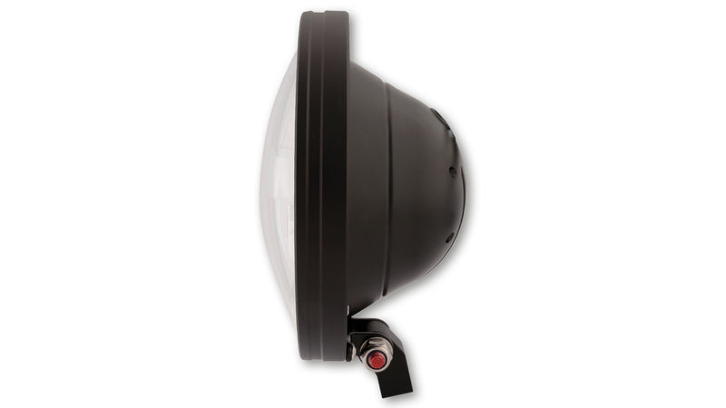 HIGHSIDER 7 Inch LED Main Head Light Frame-R1 Type4, Black, Bottom Mounting