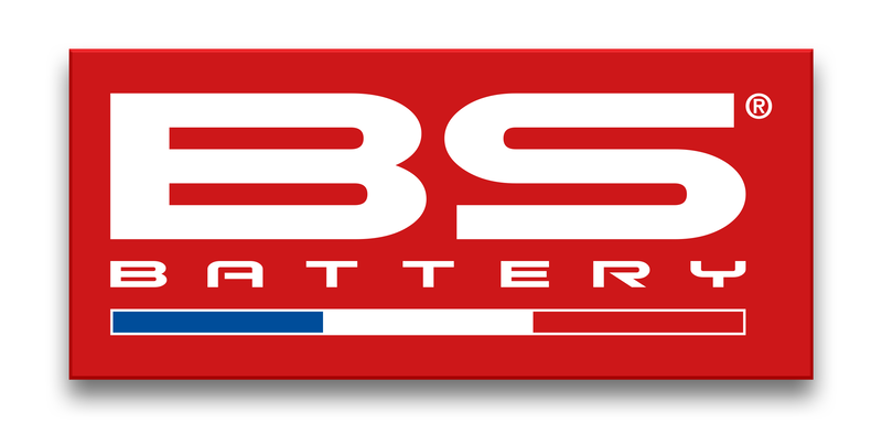 BS BATTERY French Flag Big Sticker - Red 300x131mm