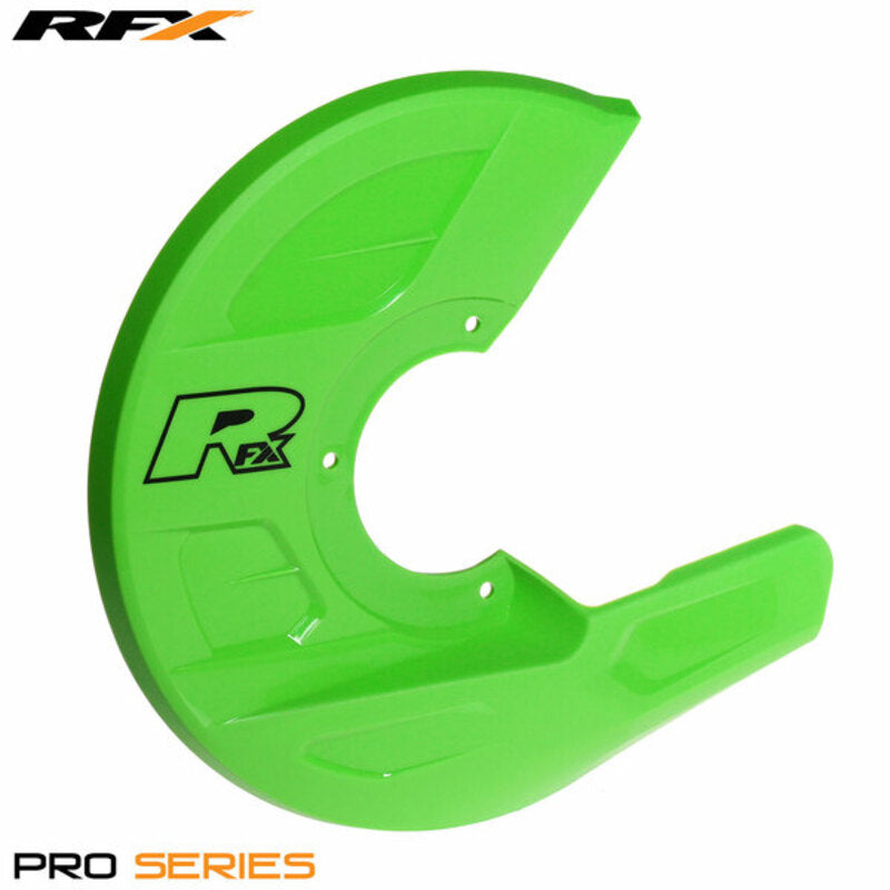 RFX Pro Disc and Caliper Guard (Green) Universal to fit RFX disc guard mounts
