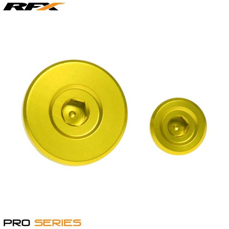 RFX Pro Engine Timing Plug Set (Yellow) - Suzuki RMZ250/450