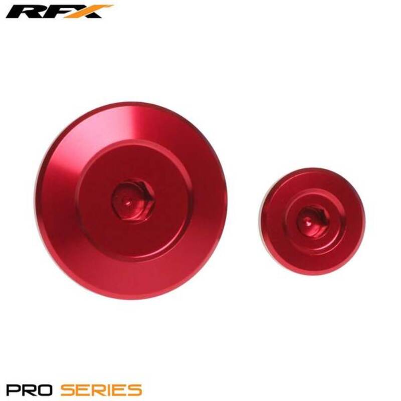 RFX Pro Engine Timing Plug Set (Red) - Yamaha YZF25/YZF450