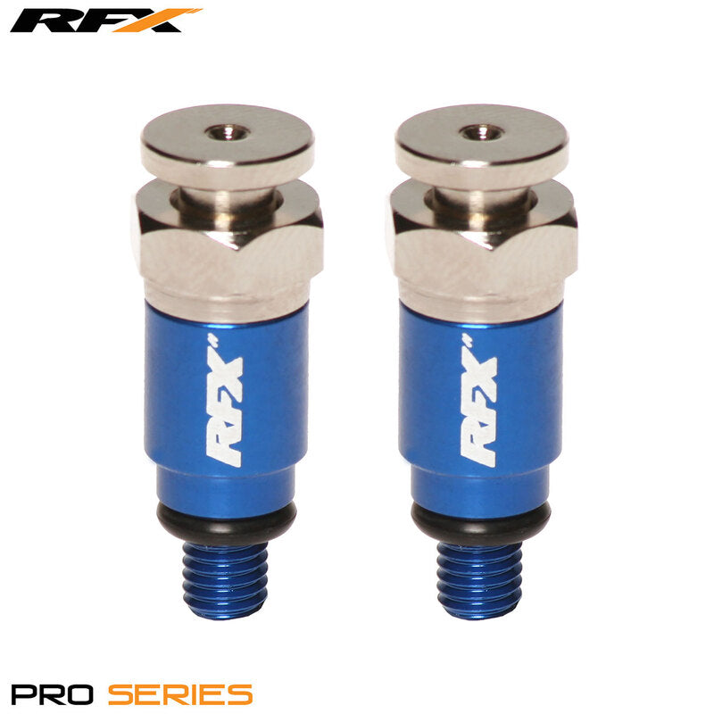 RFX Pro Fork Air Bleeders M5x0.8 (Blue) Kayaba/Showa