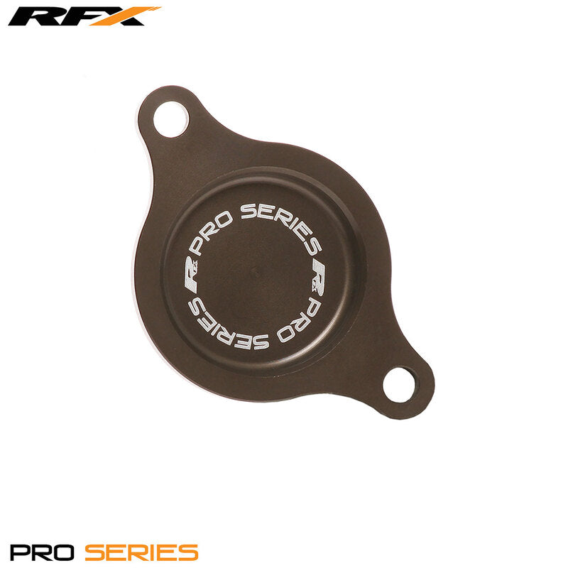 RFX Pro Oil Filter Cover (Hard Anodised) - Honda CRF450