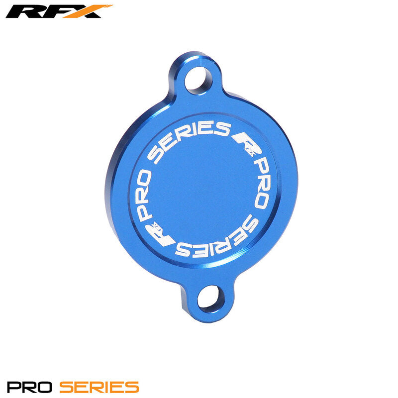 RFX Pro Oil Filter Cover (Blue) - Kawasaki KXF450 - 1110512001