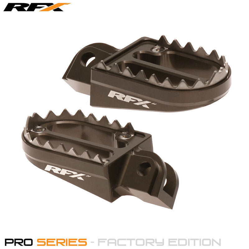 RFX Pro Series 2 Footrests (Hard Anodised) - KTM SX 85-105