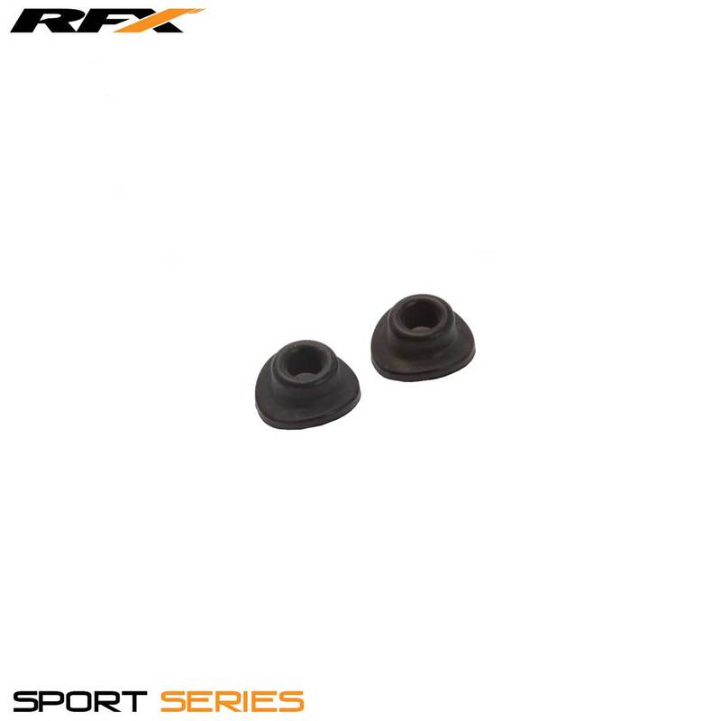 RFX Sport Valve Rubber Seals (Black) 2pcs