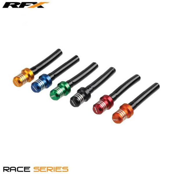 RFX Race Vent Tube - Shorty Inc 1 Way Cap (Yellow)
