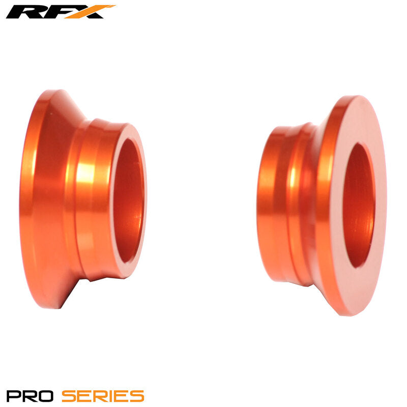 RFX Pro Wheel Spacers Rear (Orange) - KTM SX/SXF 125-525
