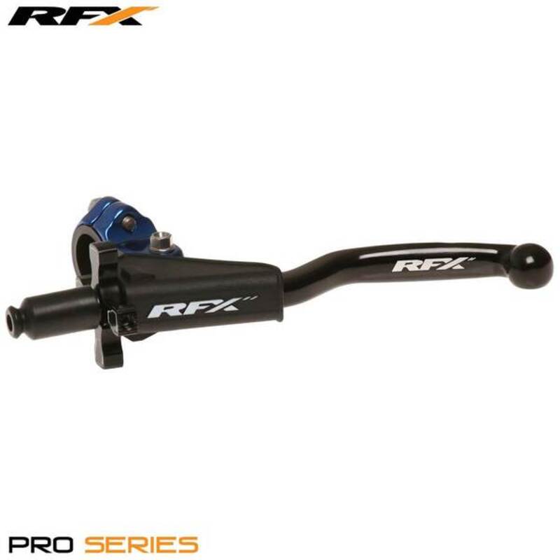 RFX Pro Clutch Lever Assembly Forged (Blue) 2 Stroke Universal EZ Adjust