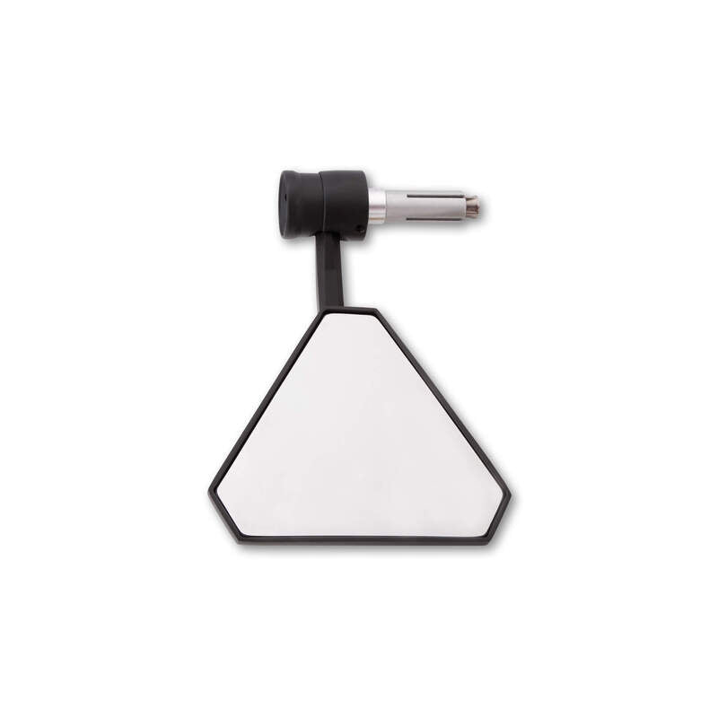 HIGHSIDER Tetra Bar End Mirror with LED Turn Signals - by unit
