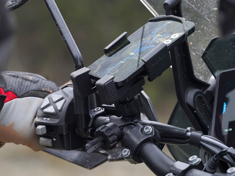 SHAD X-Frame GPS / Smartphone Handlebar Holder - 180x90mm
