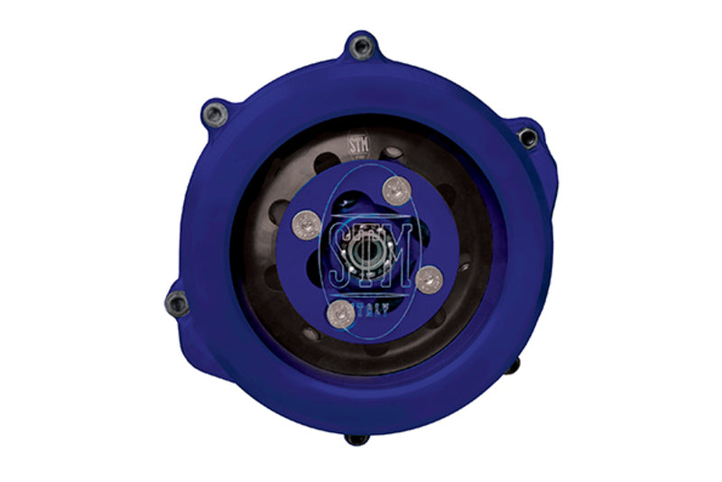 STM Clutch Cover Red/Transparent - Yamaha 450