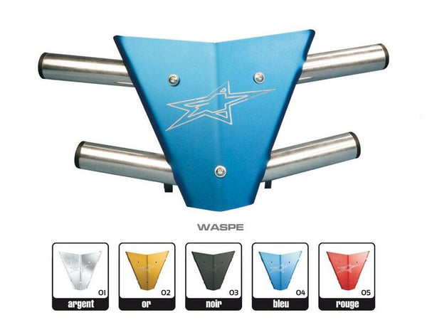 CROSS-PRO Waspe Aluminium Bumper - Black Honda TRX700XX