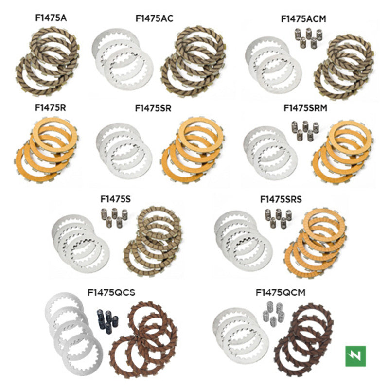 NEWFREN Fiction Plate Set (4 plates) DERBI SENDA/GPR 50 - CAGIVA MITO 50