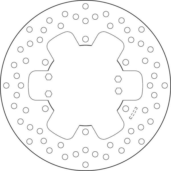 BREMBO Oro Fix Brake Disc - 68B407H8