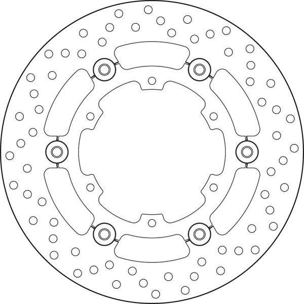 BREMBO Oro Schwimmende Bremsscheibe - 78B40833