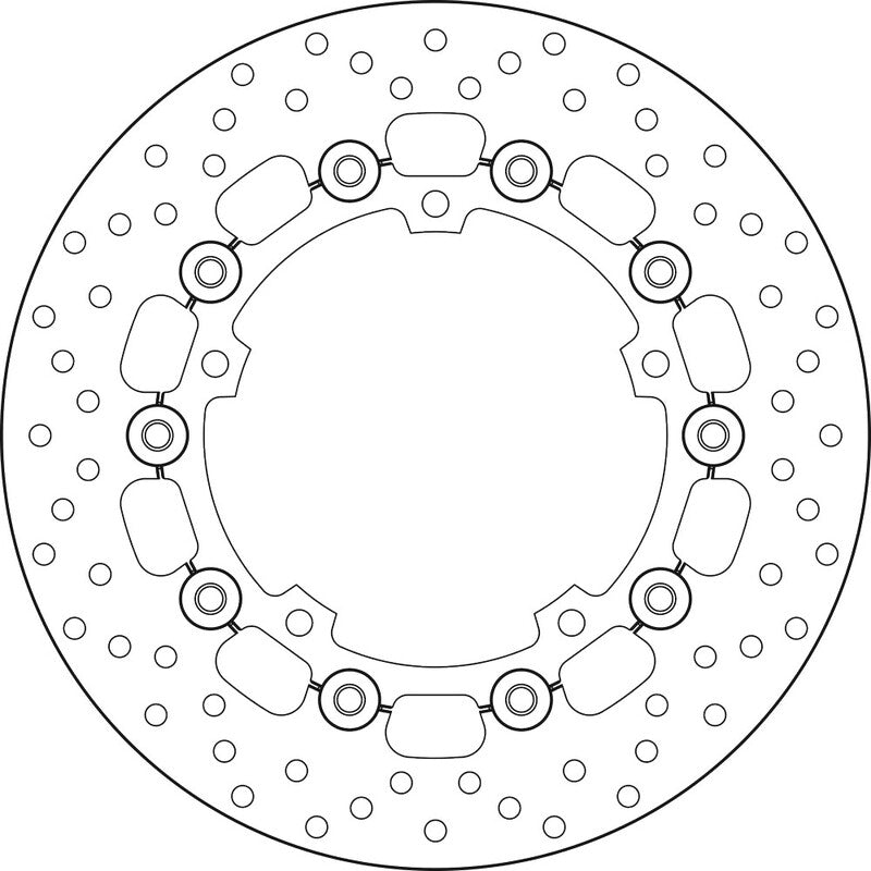 BREMBO Oro Floating Brake Disc - 78B40837