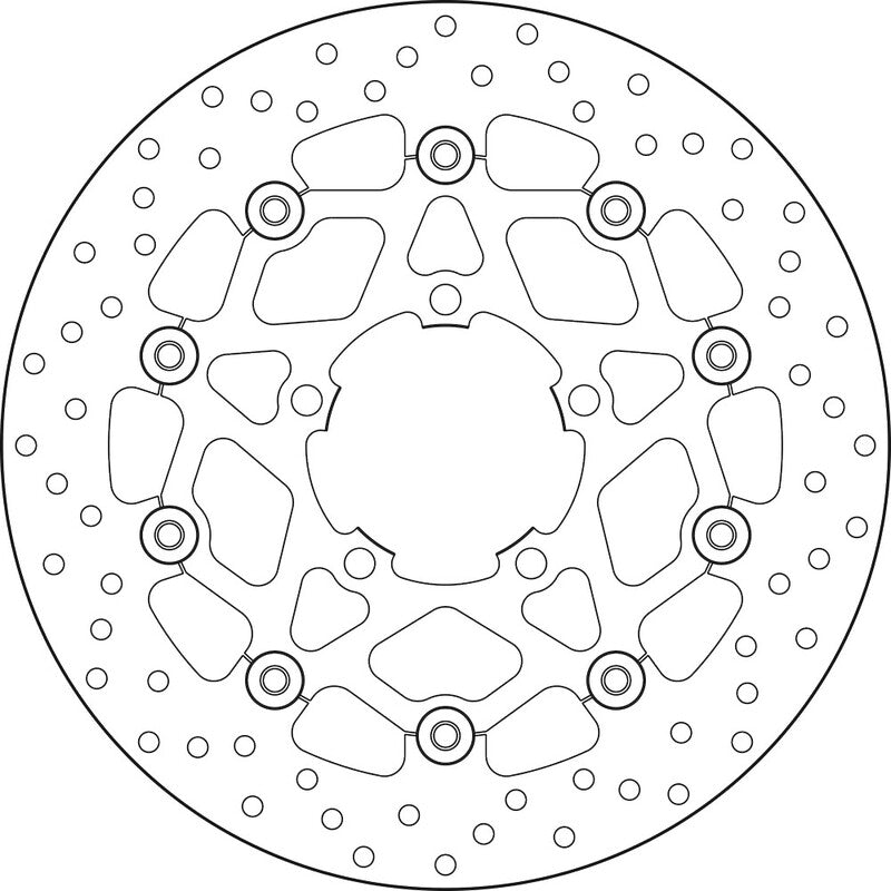 BREMBO Oro Floating Brake Disc - 78B40847