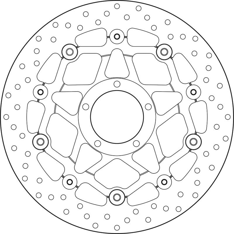 BREMBO Oro Floating Brake Disc - 78B40886