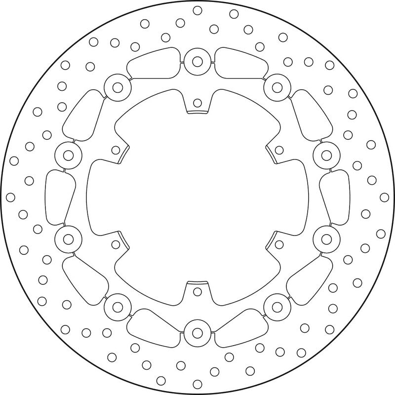 BREMBO Oro Floating Brake Disc - 78B40887