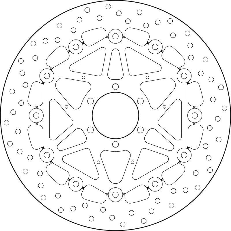 BREMBO Oro Semi-Floating Brake Disc - 78B40888