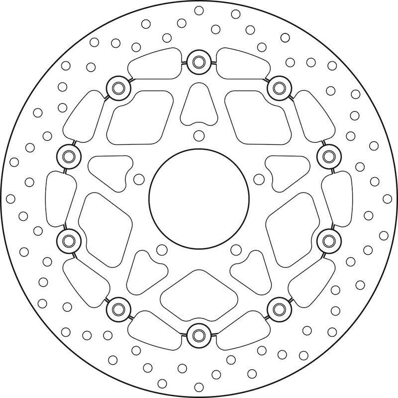 BREMBO Oro Floating Brake Disc - 78B40893