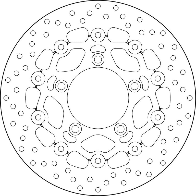 BREMBO Oro Floating Brake Disc - 78B40897