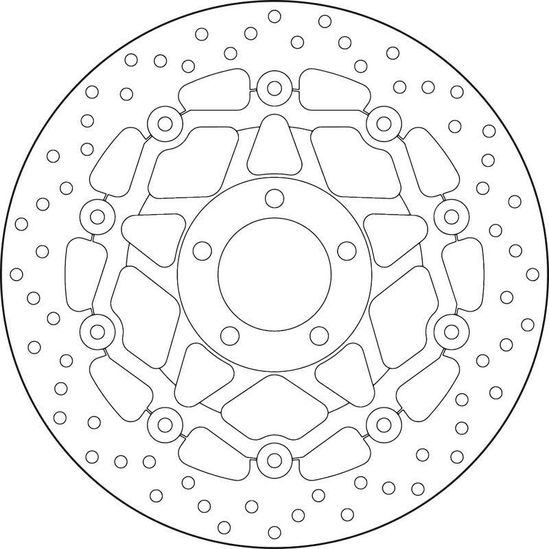BREMBO Oro Floating Brake Disc - 78B408A0