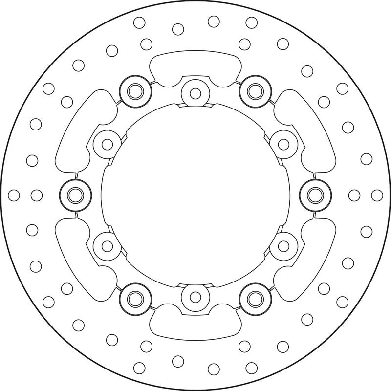 BREMBO Oro Semi-Floating Brake Disc - 78B408A9