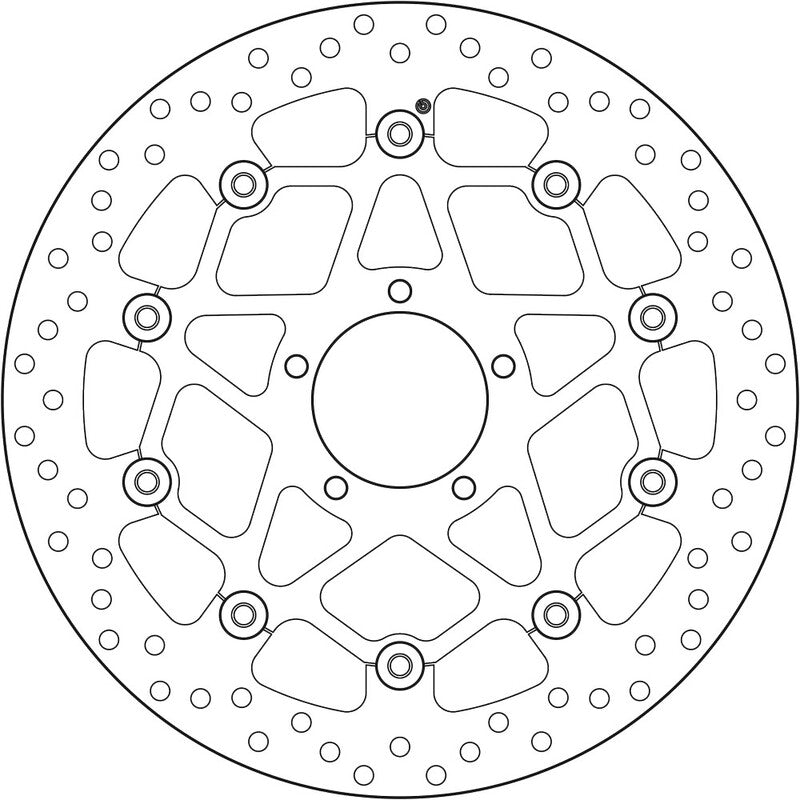 BREMBO Ducati Scrambler Floating Brake Disc - 78B408B2