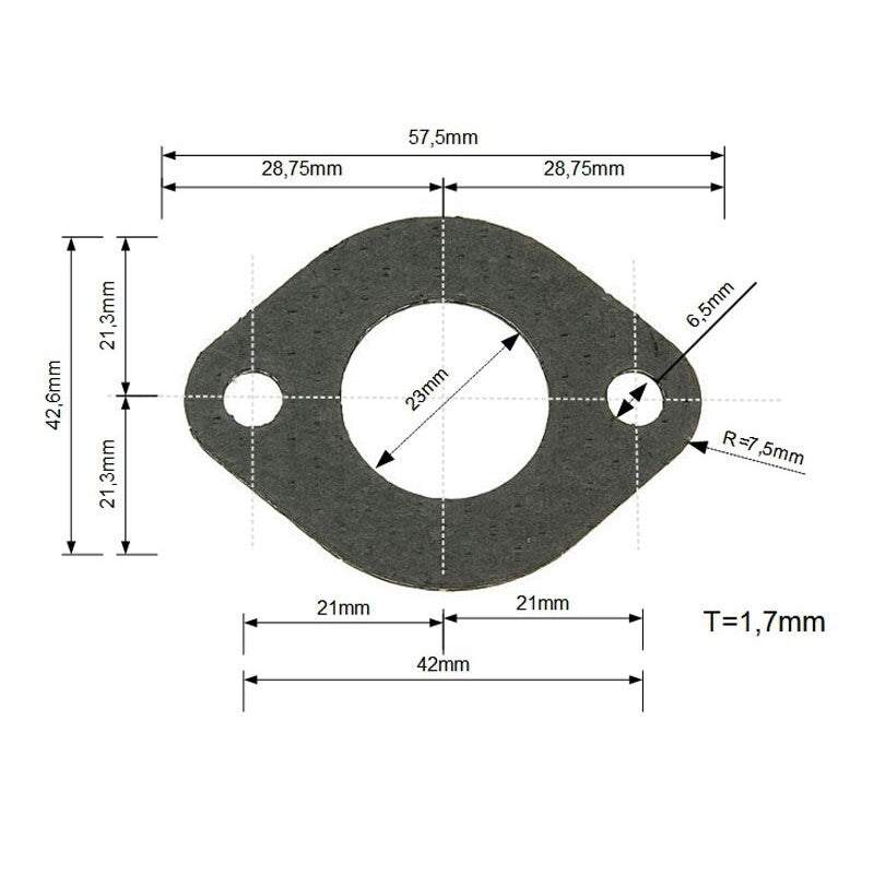 Yasuni replacement muffler seal for all models