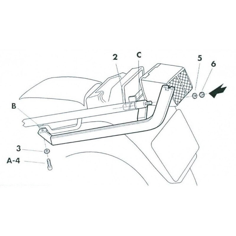 SHAD Top Master Fitting Suzuki - 1062805