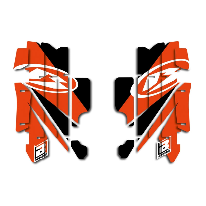 BLACKBIRD Dream Graphic 4 Radiator Louvers Graphic Kit Beta RR - 1091351