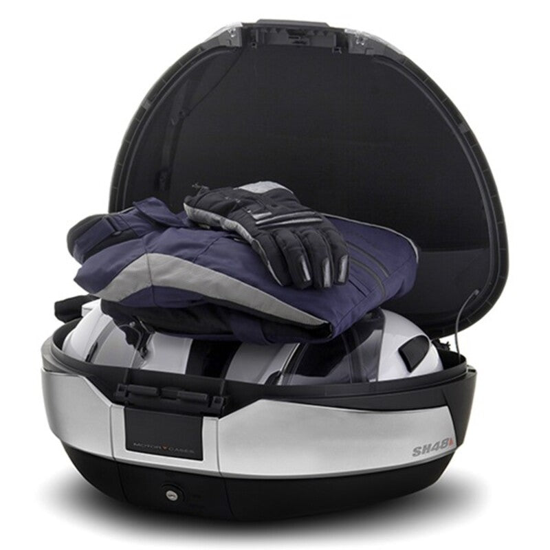SHAD SH48 Top Case - Black/Titanium